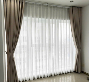 MÀN VẢI 2 LỚP CHO CHUNG CƯ CĂN HỘ