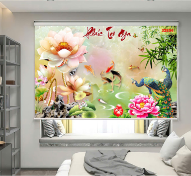 MÀN CUỐN TRANH 3D CHO GIA ĐÌNH