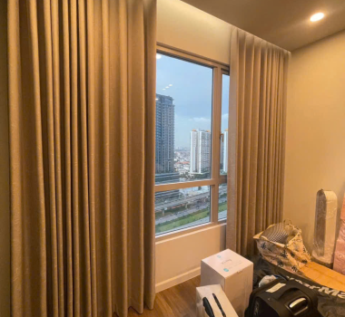 MÀN VẢI 1 LỚP CẢN SÁNG CHO CHUNG CƯ CĂN HỘ
