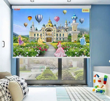 MÀN CUỐN TRANH 3D 