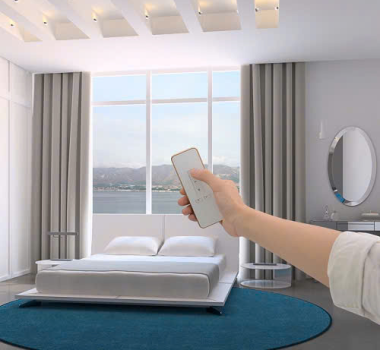 MÀN VẢI TỰ ĐỘNG 1 LỚP