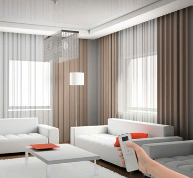 MÀN VẢI TỰ ĐỘNG 2 LỚP