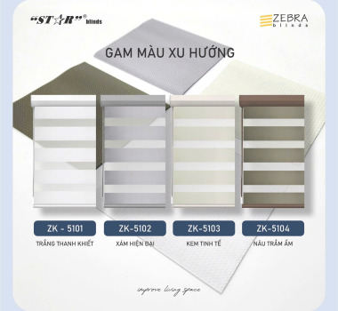 MÀN CẦU VỒNG GAM MÀU XU HƯỚNG THỊNH HÀNH